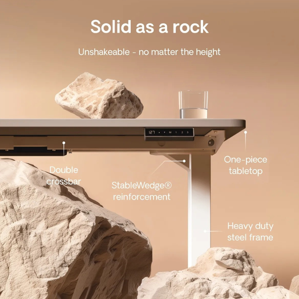 The Lune Pro Standing Desk Frame