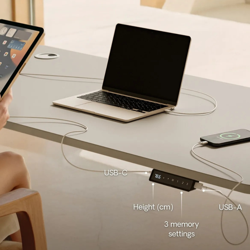 The Lune Pro Standing Desk Frame